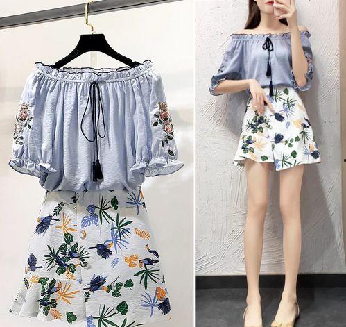 网红短裙夏,网红短裙引领时尚风潮